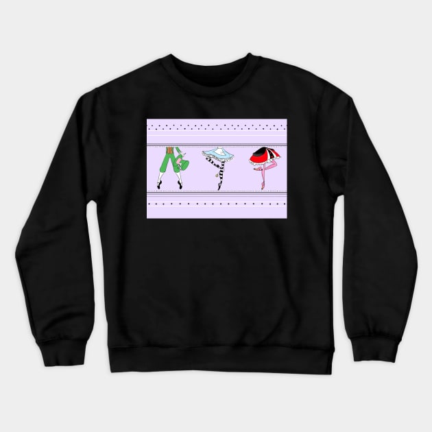 Alice in Wonderland Ballet Crewneck Sweatshirt by hallieodom